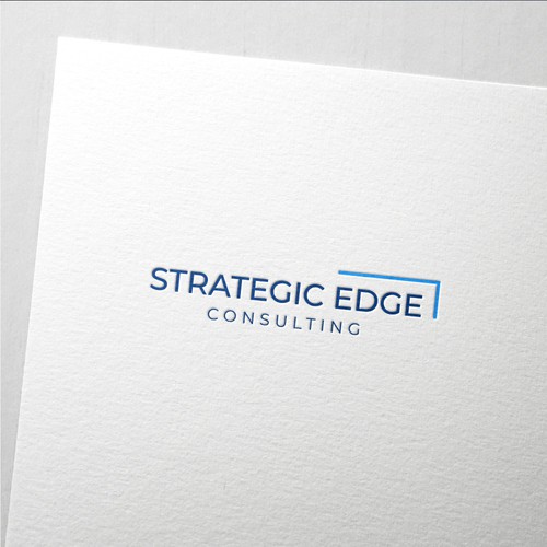 Sophisticated logo with an edge Design by PRO Design.