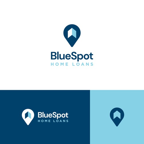 コンペ「Blue Spot Home Loans - Revised」のデザイン by Yantoagriさん 