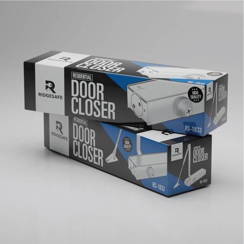 Design a Modern Packaging Design for Hardware Company (Door Closer) Design by Dem Ro