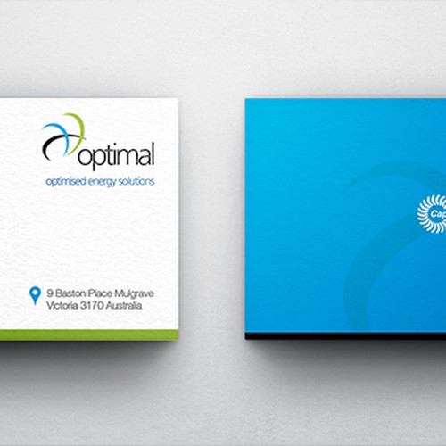 Create new business cards for Optimal Group Design réalisé par Infinite Design00