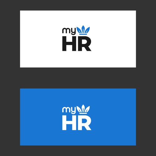 Create an awesome logo for myHR, the #1 HR Software in Luxembourg ! Design by Vhyn.dsg