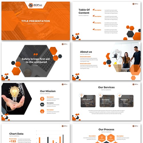 Designs | SCIF Inc Security at Scale Presentation Template | PowerPoint ...