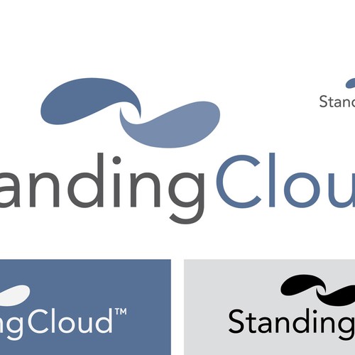Papyrus strikes again!  Create a NEW LOGO for Standing Cloud. Design por mapps