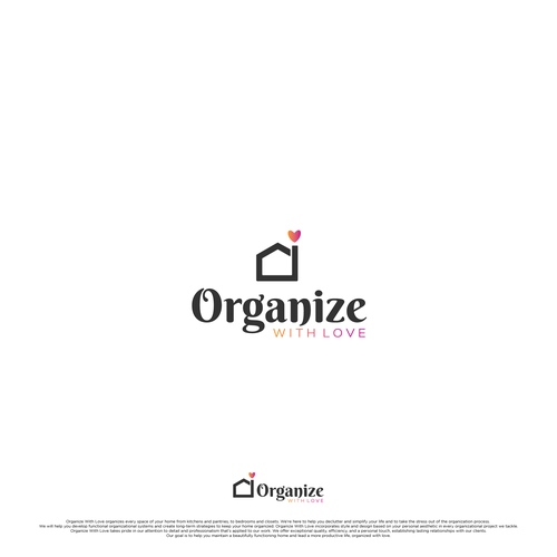 Logo design for professional organizing company Design by Colibri 33