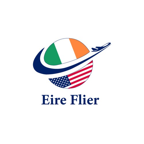 The Eire Flier logo-ontwerp door Eric Studio