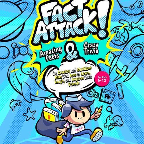 Designs | Book cover - create the Wow for 'Fact Attack!' | Book cover ...
