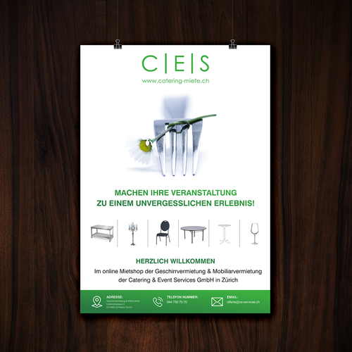 Postcard, flyer or print contest entry by 99B