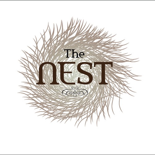 logo for the Nest Design réalisé par illumina graphics