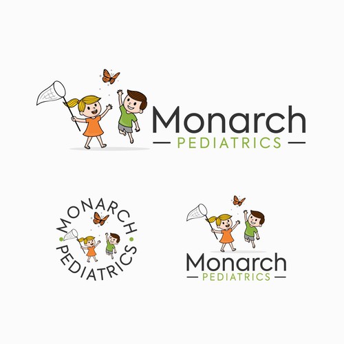 Design a kid friendly logo for a pediatric practice Design by Logood.id
