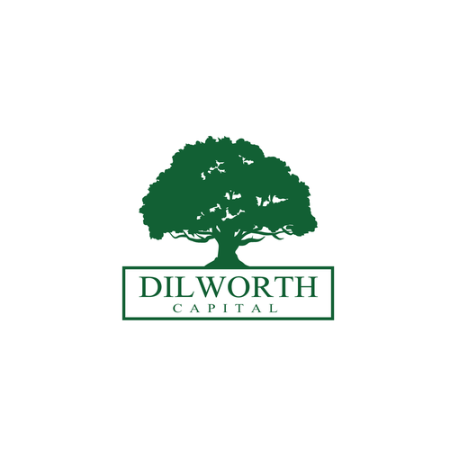 Logo incorporating a willow oak tree for Dilworth Capital | Logo ...