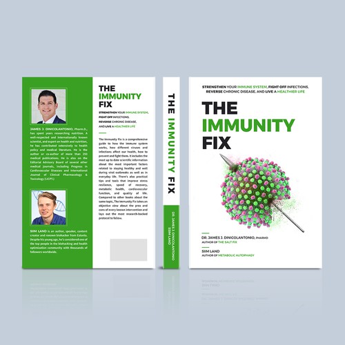 Health Immune System Book Design by Divya Balu