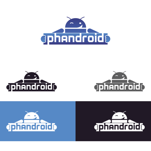 Phandroid needs a new logo デザイン by blue_sky