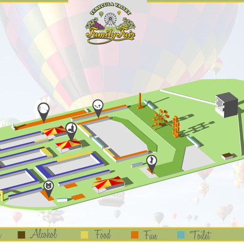Create a Event Map and get PAID! | Other art or illustration contest