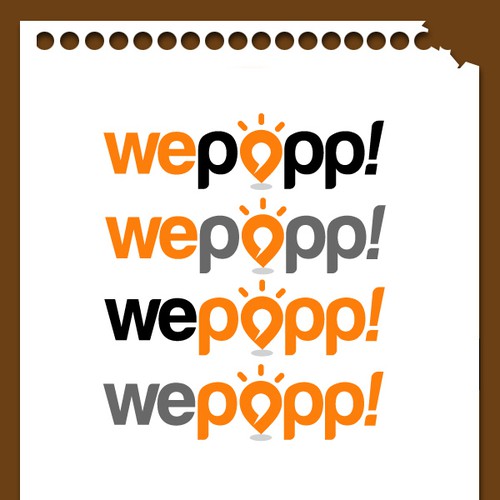 コンペ「Popp! needs a new logo」のデザイン by yulianzoneさん 