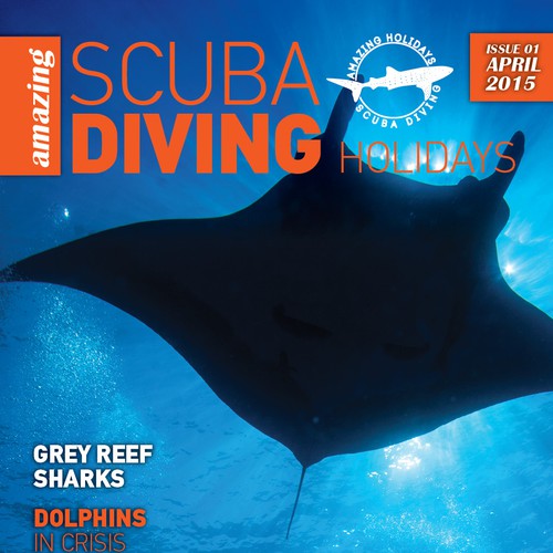 eMagazine/eBook (Scuba Diving Holidays) Cover Design Design by Stefanosp