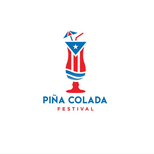 Piña Colada Festival Logo and Branding Package Design réalisé par smitadesign