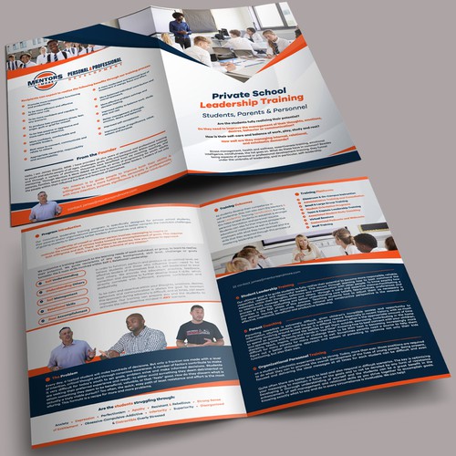 Mentoring program brochure Design by Dzhafir