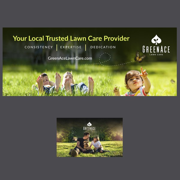 Booth design - GreenAce Lawn Care Campaign