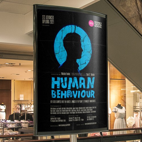 Design a Poster for Our Show "Human Behaviour" Design by Sir Trevor™