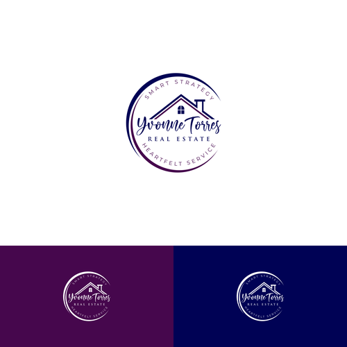 Real Estate Logo & Brand Identity:  Strategy + Care Diseño de Voos Studio