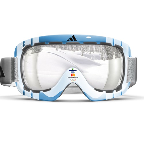 Design adidas goggles for Winter Olympics Design by Fresh Design