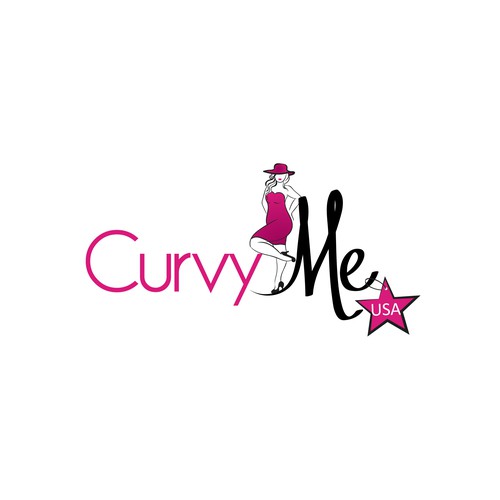 Crea el logo para marca de ropa para la mujer curvy de norteamerica., Logo  design contest