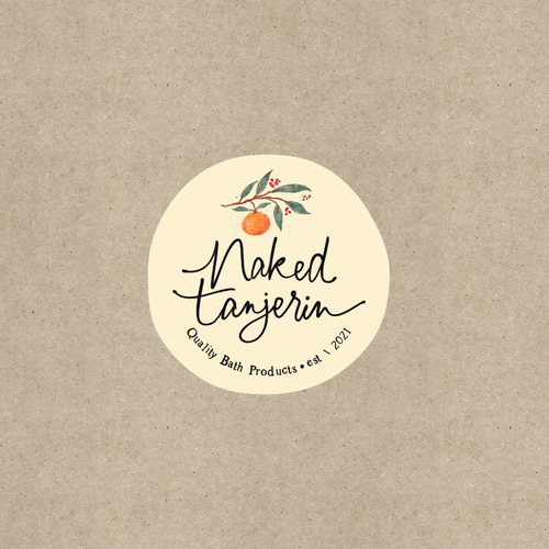 Design a simple and natural illustration logo for bath bombs/products brand Design by aly creative