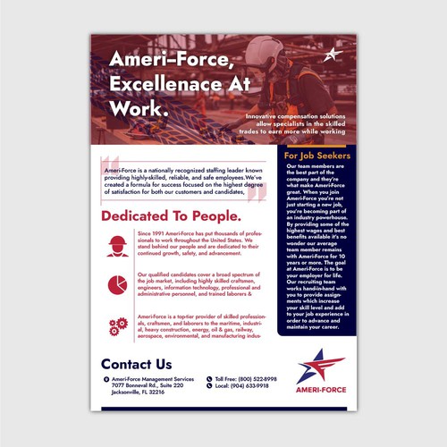 Ameri-Force electronic brochure Design by IrfanMunawar