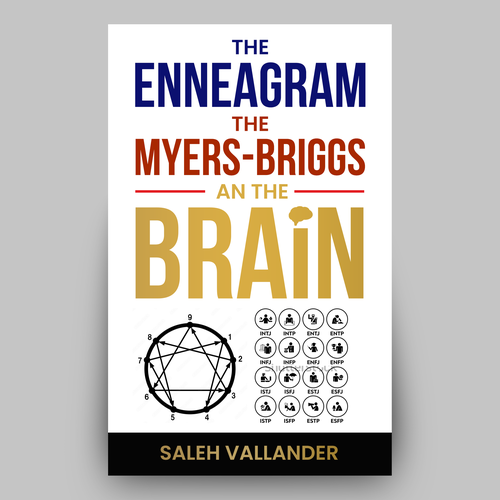 Personality and the Brain (book cover) Design von Hisna