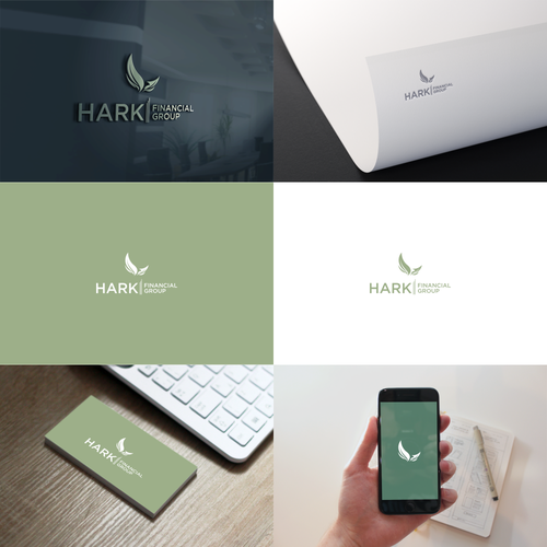 Design a Sophisticated, Organic Brand Identity for Hark Financial Group Design by Candystd