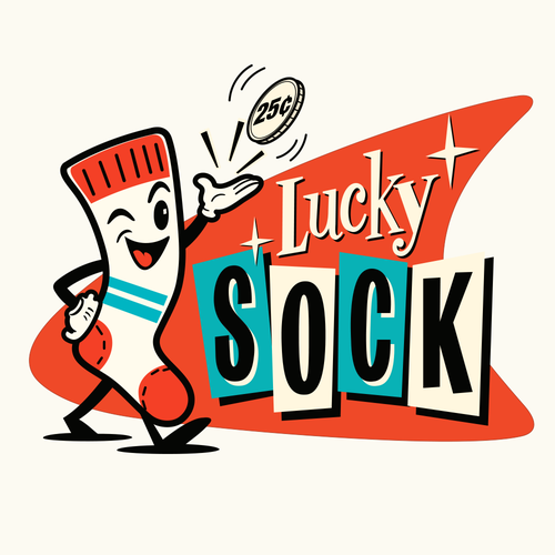 "Design a Mid Century Modern logo for a Laundromat" winning Character or mascot