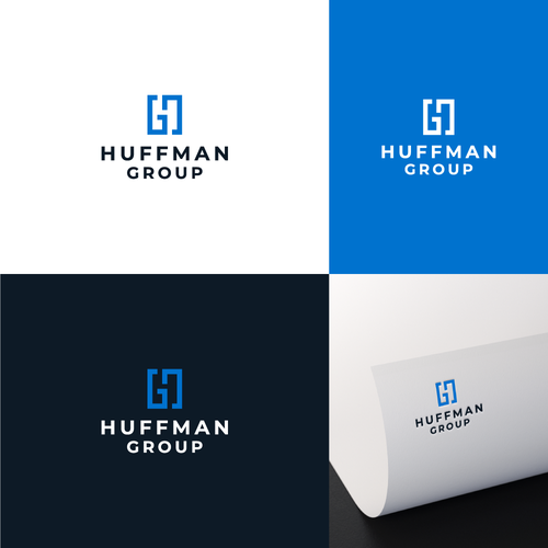 Huffman Group Logo Design by ale_