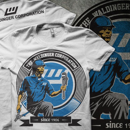 Create the next t-shirt design for The Waldinger Corporation Design by marbona