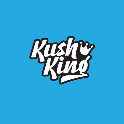 Design a logo for "Kush King", a cannabis vape brand Design by puckish