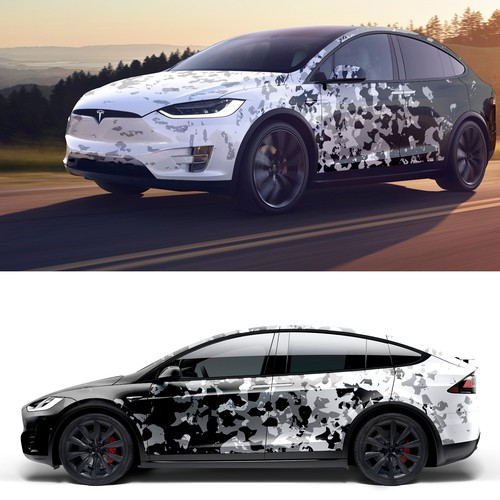 Tesla Model X Réalisé par Stas Aer