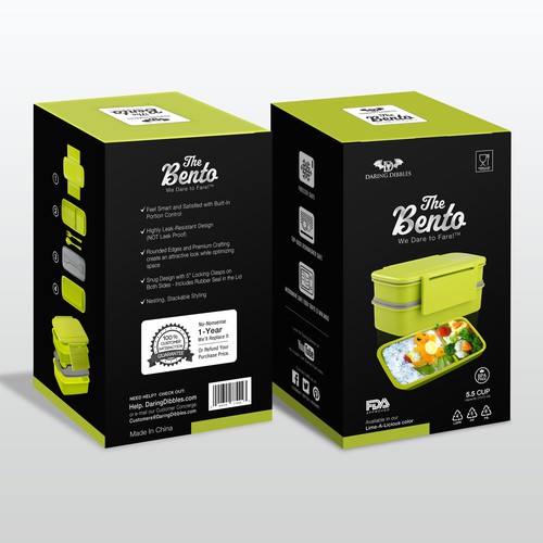 Killer Packaging Design Contest for Premium Bento Box Design by Fayee