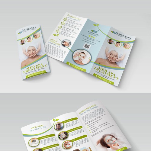 Fairbanks Med Spa Brochure Design by creatsoul