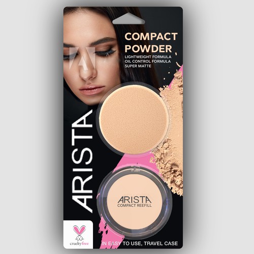 Arista Compact Powder Design by Rajith Shantha