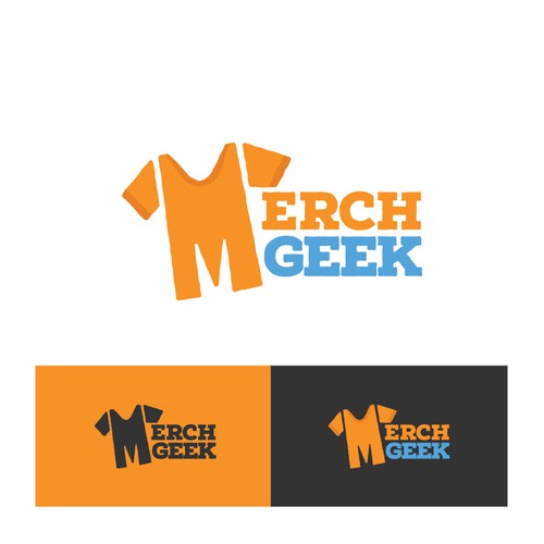 Merch Geek needs a new logo! Design by sam_kalye