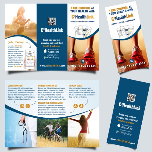 Create an attention getting brochure for the C3 HealthLink Fitness ...