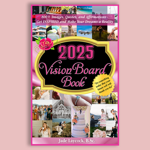 Designs | Vision Board Book - Clip Art Images and quotes inside | Book ...