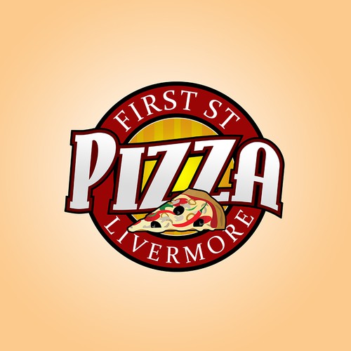 red pizza restaurant logos