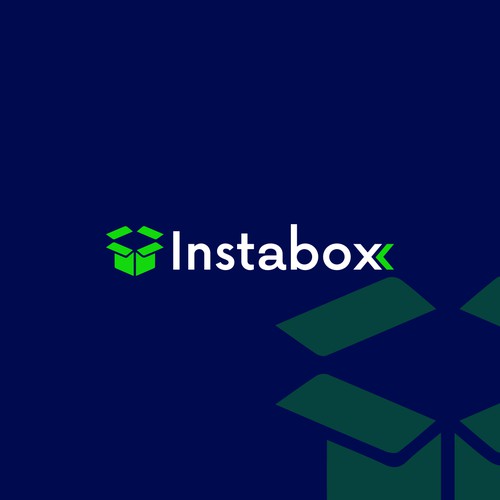 Instaboxx logo Design by Jasicca
