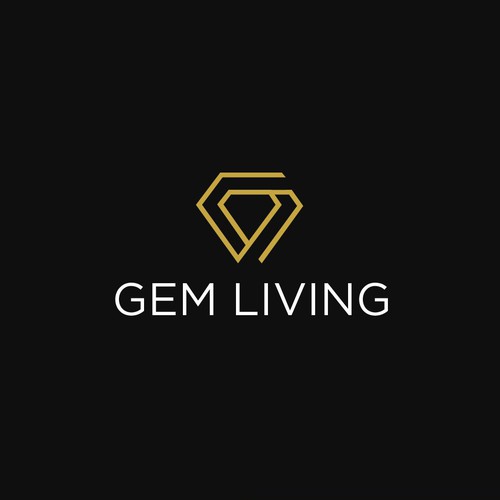 Geometrical, minimalist, modern brand design for Gem Living Design by rachmat_bachtiar