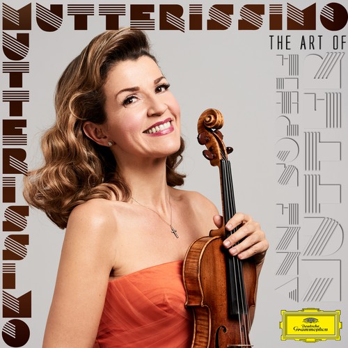 Illustrate the cover for Anne Sophie Mutter’s new album Diseño de 3000ad