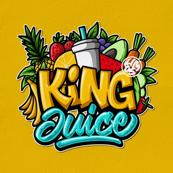 Lettering Logo King Juice