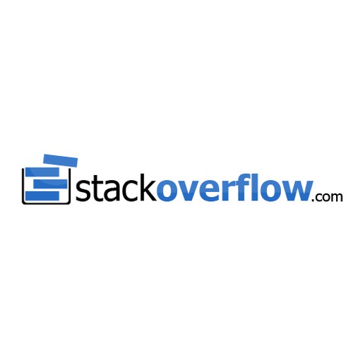 logo for stackoverflow.com デザイン by eronkid