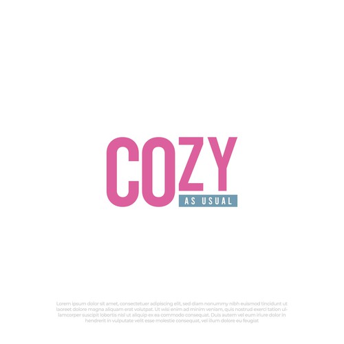 Loungewear Logo for Cozy Clothing line attracts unisex Design réalisé par raffi,...