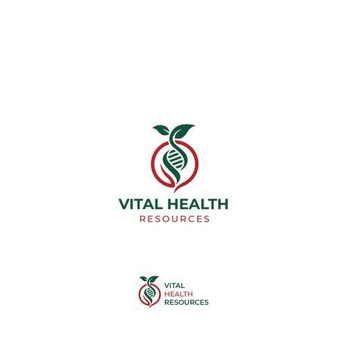 Vital Health Resources Logo Design by smitadesign