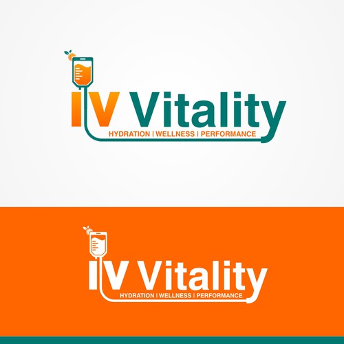 IV Vitality (mobile IV hydration drip bar)  Design by Nahlino